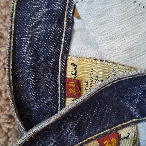 7 For All Mankind Jeans (2 Pair) sz 28 - Picture 2 of 11
